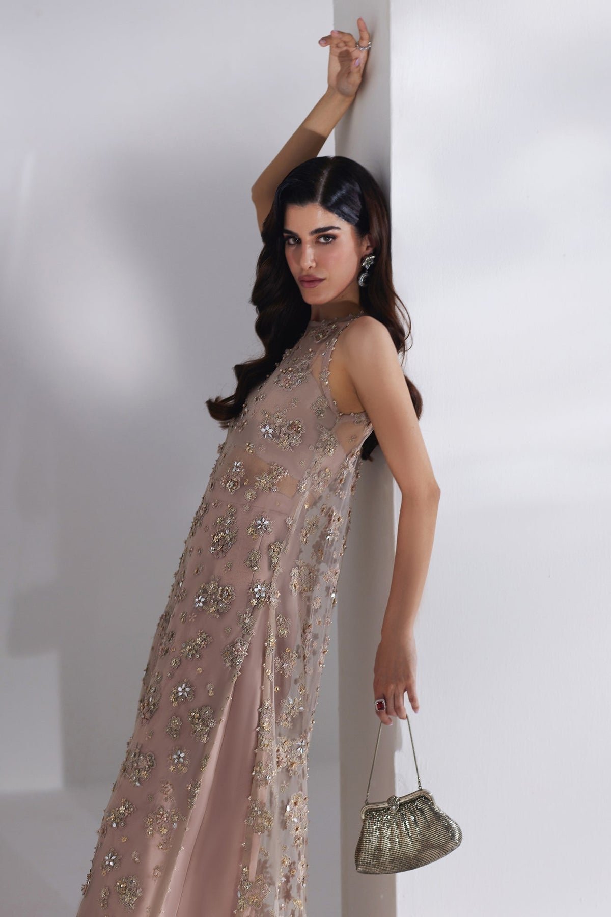 Elan | Luxury Wedding Wears | BRUME ROSÉE (EP-20885)