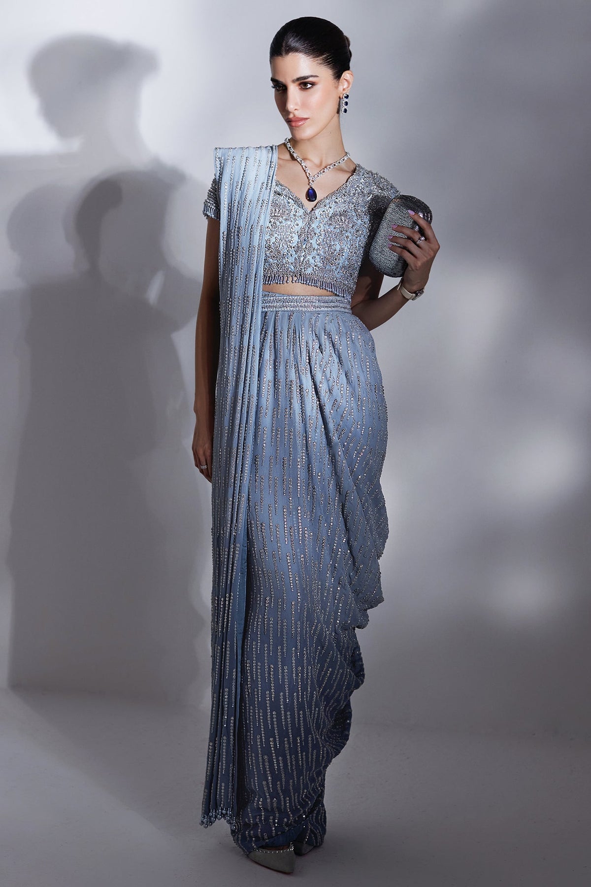 Elan | Luxury Wedding Wears | ÉCLAT GLACÉ (EP-21008)