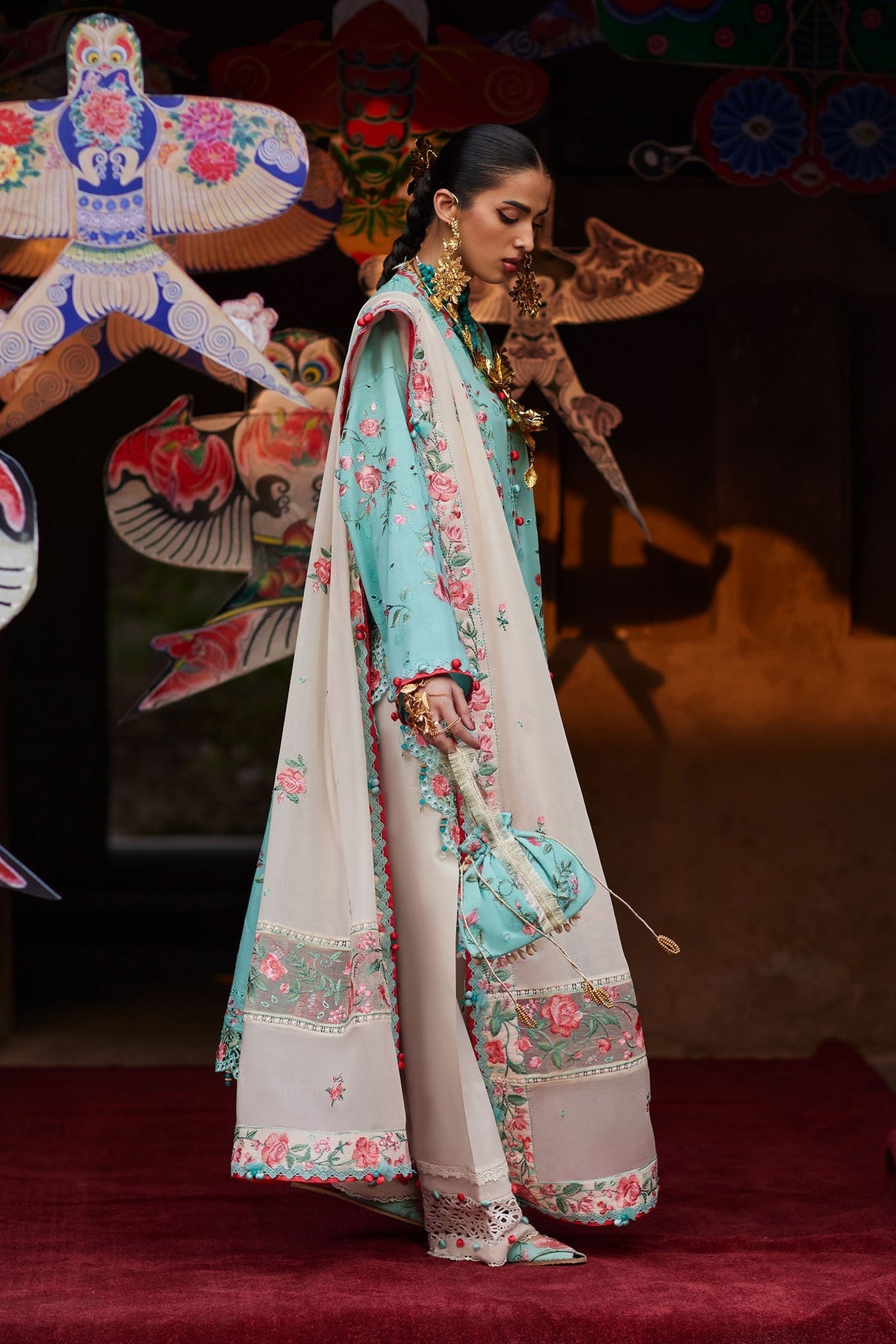 Elan | Kashmee Legacy Lawn 26 |GULRAAZ (EL26-08 B)