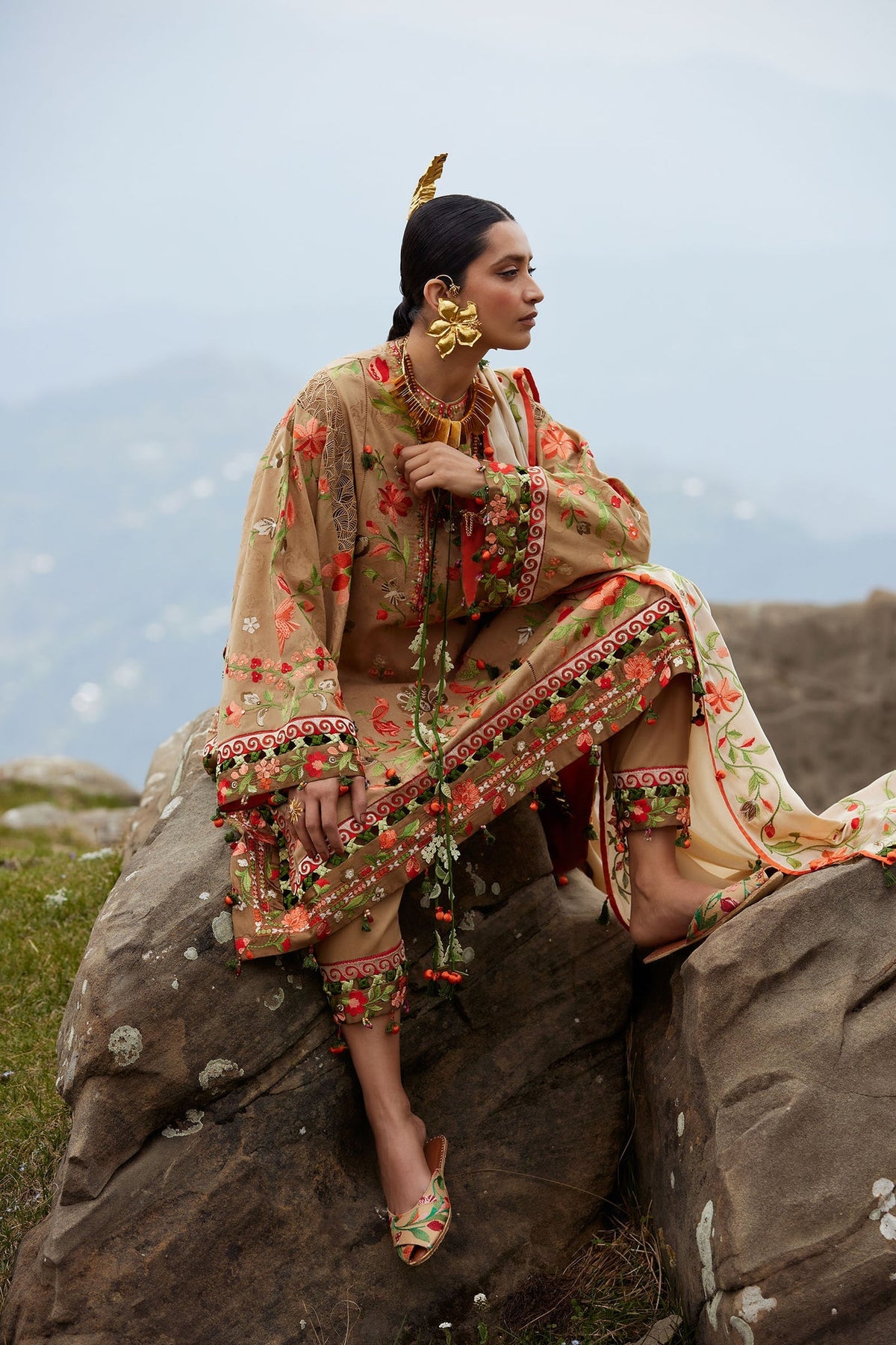 Elan | Kashmee Legacy Lawn 26 |DEODAR (EL26-12 B)