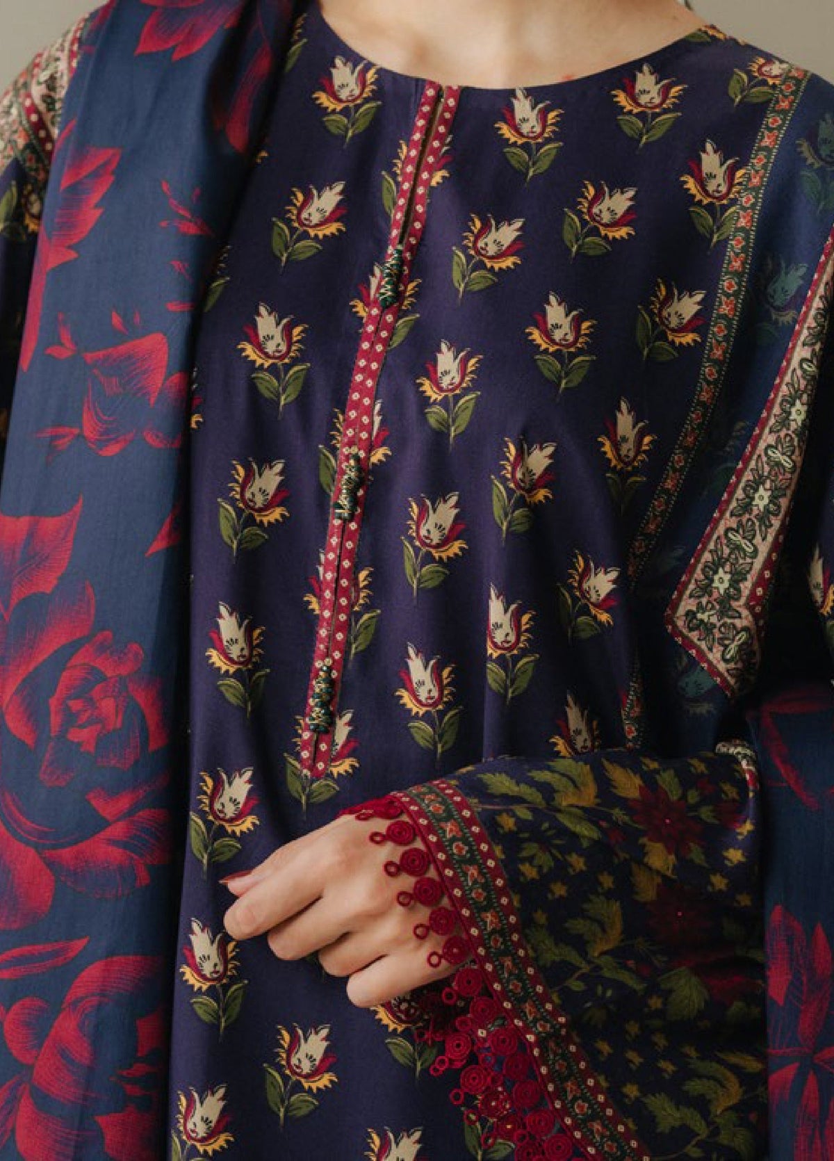 Zara Shahjahan | Coco Prints 25 | Soft Current-7B