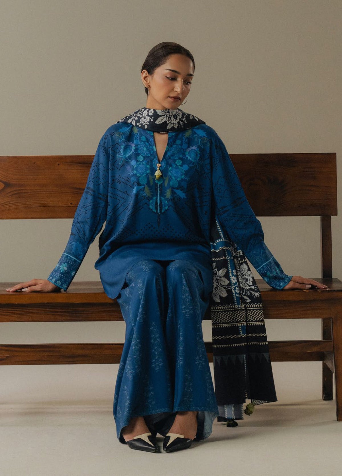 Zara Shahjahan | Coco Prints 25 |Terracotta Sky-9B