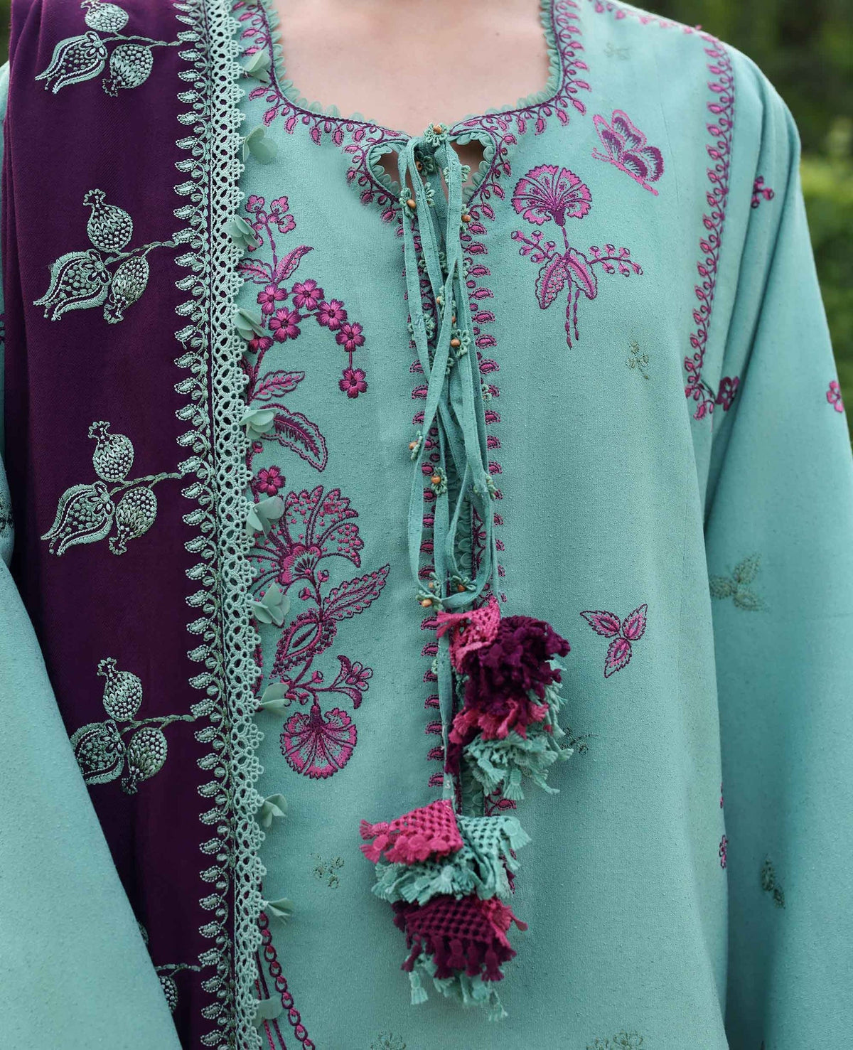 Republic Womenswear | Amaris Luxury Shawl 25 | Virella