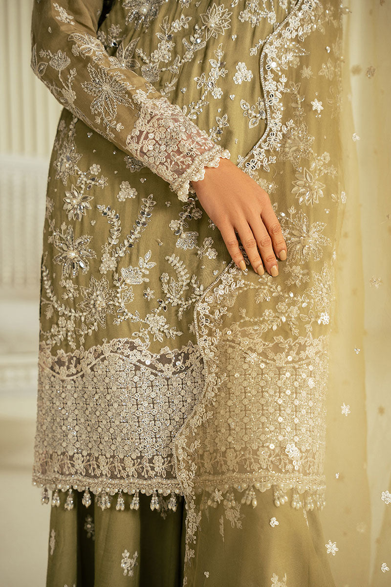 Cross Stitch | RTW Wedding Collection | AZURE PEARL