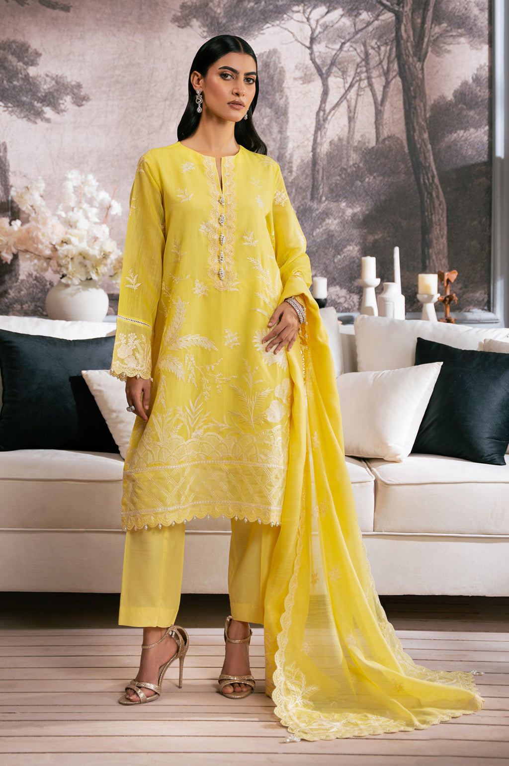 Zeen | Azalea Collection | WOM34123 - by Libasekhas UK - Registered Vendor of : Zeen - 100% Original Designer Dress