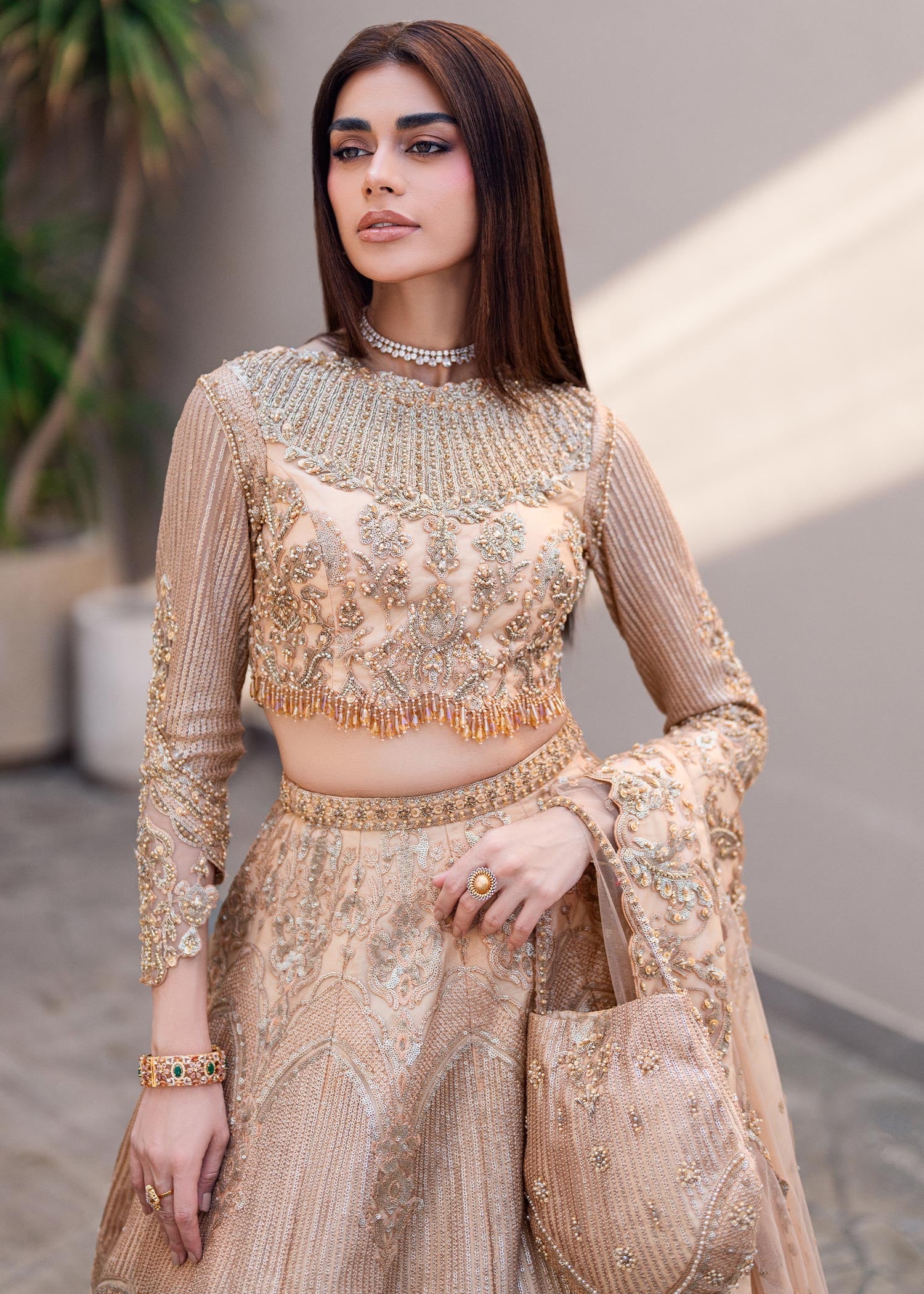 Waqas Shah | Amariage Luxury Formals | Golden Patel