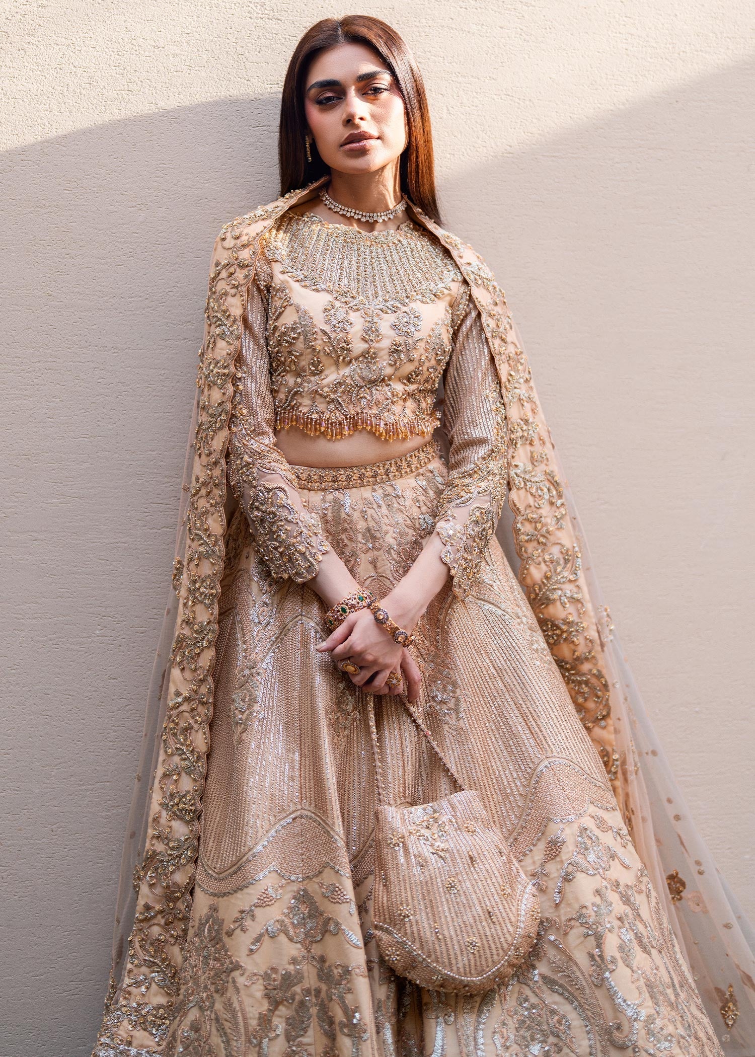 Waqas Shah | Amariage Luxury Formals | Golden Patel