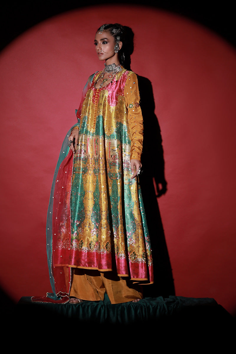 Wardha Saleem | Meeram Festive Formals | Bahaar Rang