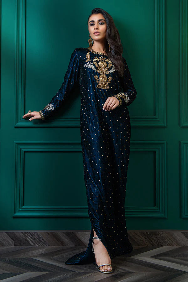 Wardha Saleem | Velvets Winter Fall 24 | Shikar Gah 2