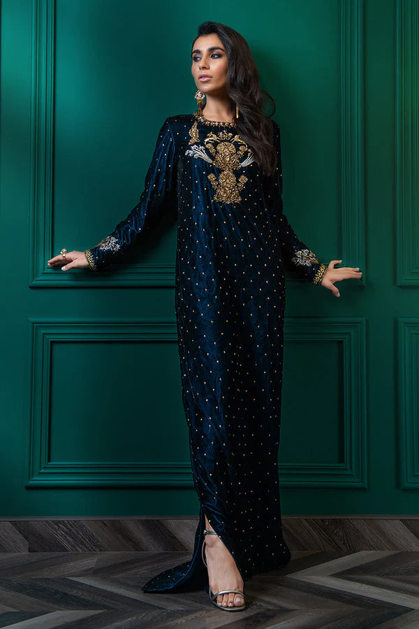 Wardha Saleem | Velvets Winter Fall 24 | Shikar Gah 2