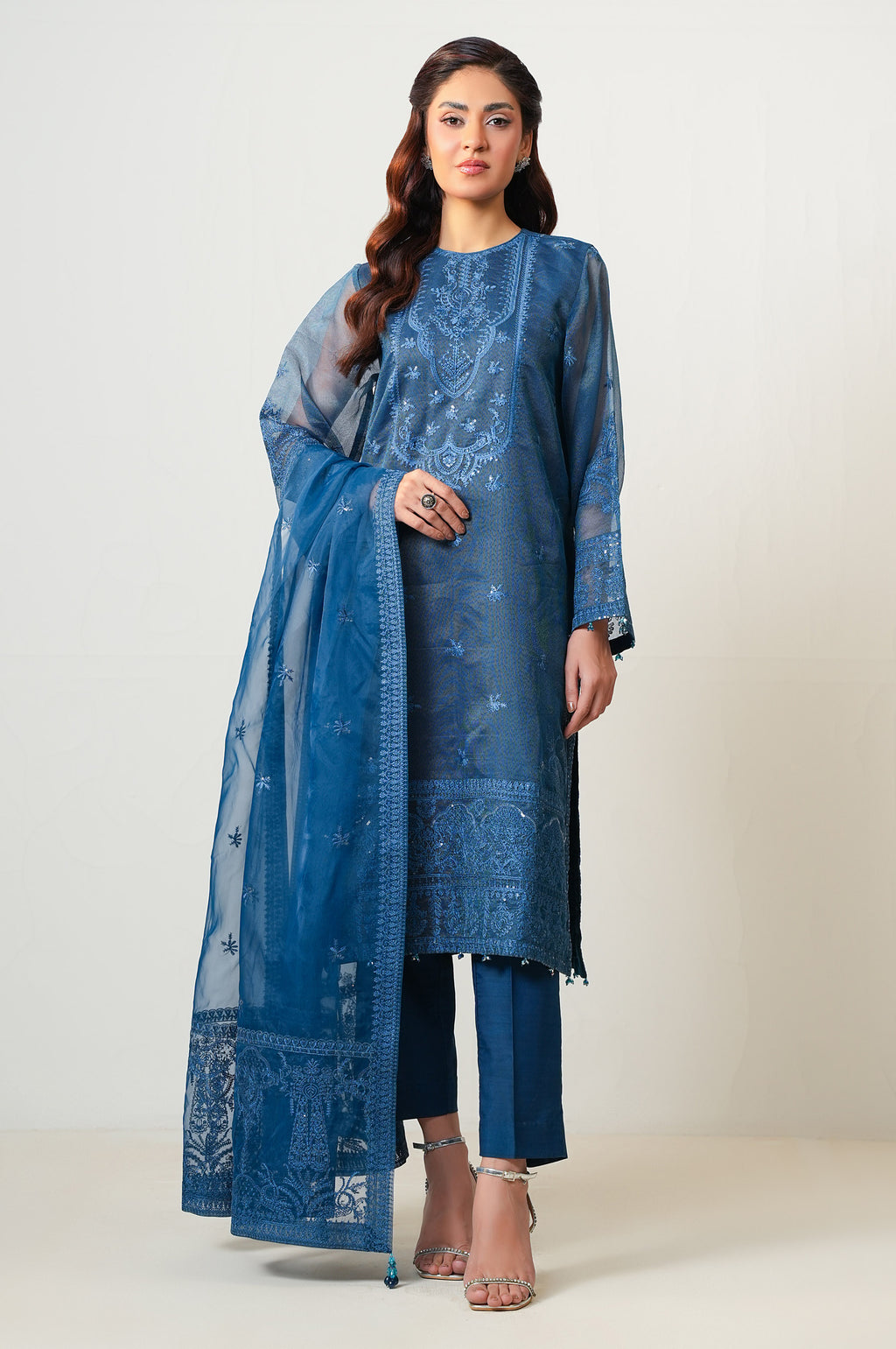 Zeen | Azalea Collection | WOM34127 - by Libasekhas UK - Registered Vendor of : Zeen - 100% Original Designer Dress