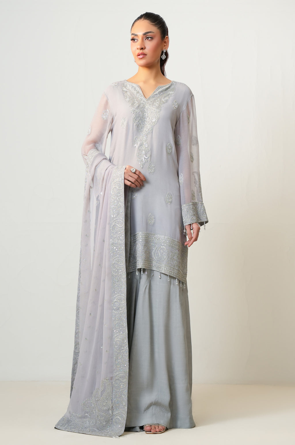 Zeen | Azalea Collection | WOM34132 - by Libasekhas UK - Registered Vendor of : Zeen - 100% Original Designer Dress
