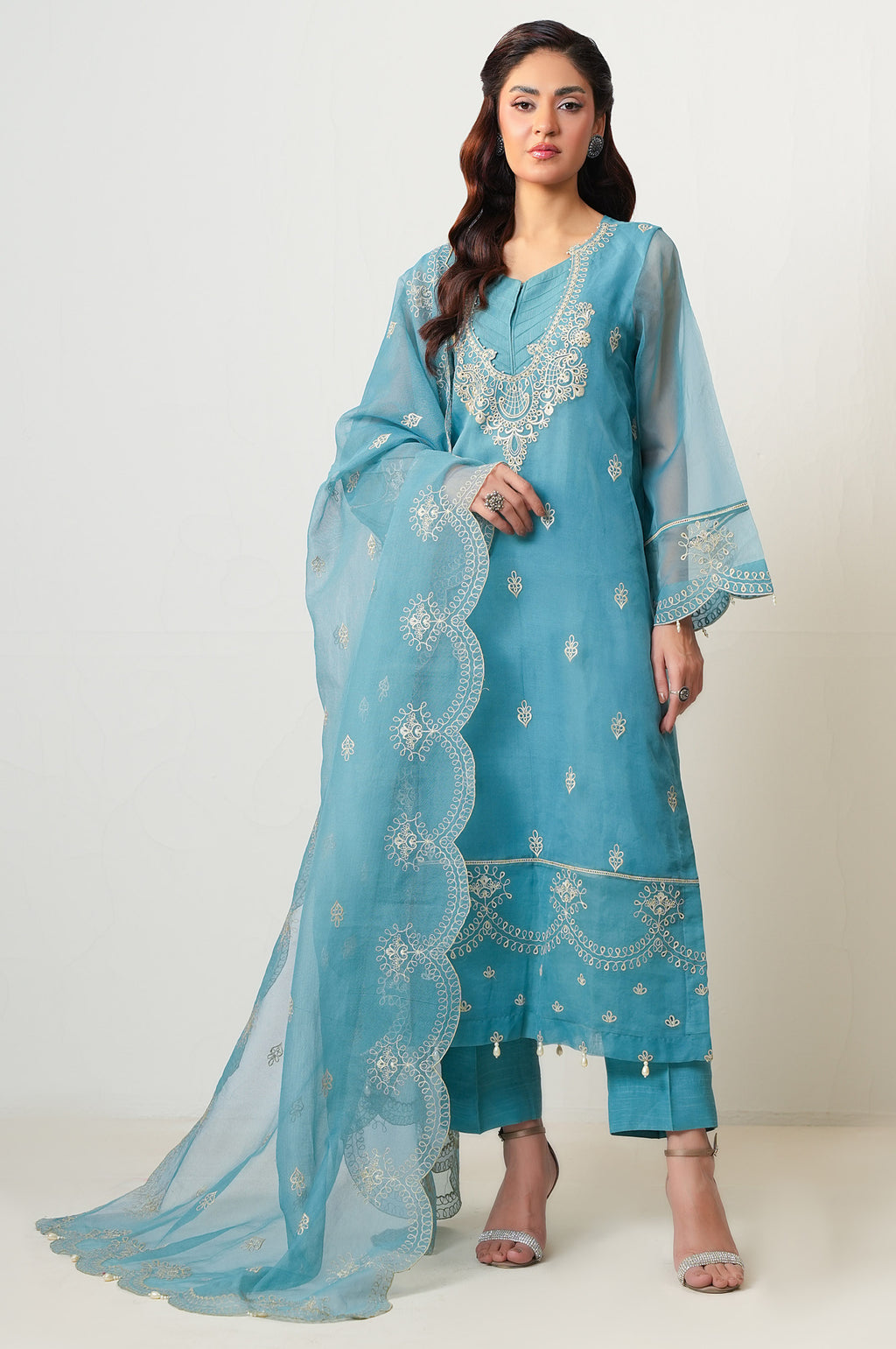 Zeen | Azalea Collection | WOM34137 - by Libasekhas UK - Registered Vendor of : Zeen - 100% Original Designer Dress