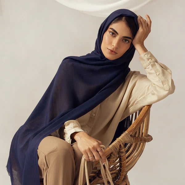 Eco-Luxe Scarves & Hijabs - Navy