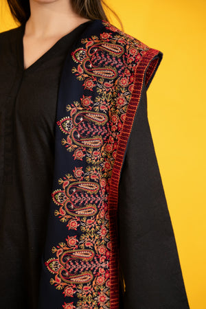 SHK-719 Navy Shawl