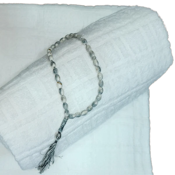 LUXURY TOWEL IHRAM FOR HAJ AND UMRAH - The Shawl Club  ID: IXO7942
