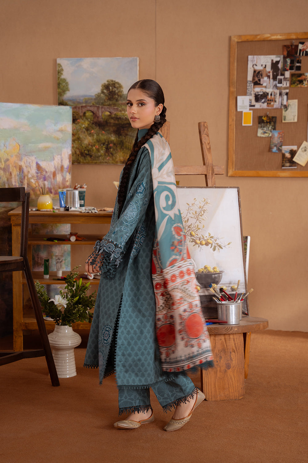 Saira Rizwan | Laanem Summer Lawn 25 | SEREN-B-SRL25-08
