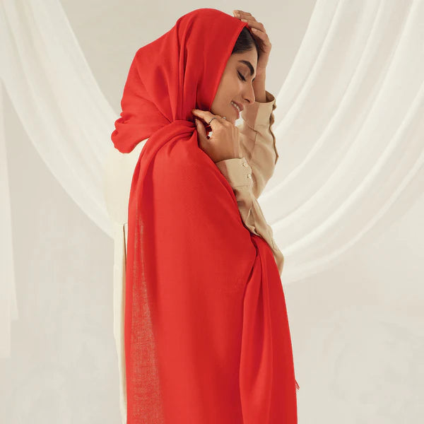 Eco-Luxe Scarves & Hijabs - Cherry