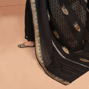 Jacquard lawn shawl SHJ-05