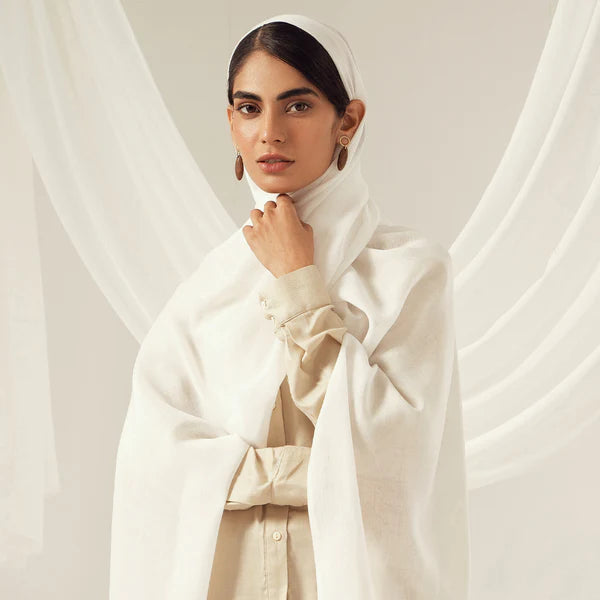 Eco-Luxe Scarves & Hijabs - White