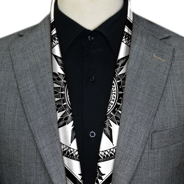 BLACK WOLF - ETHNIC MANDALA MEN SCARF - Black Wolf