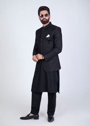 Yes the instyle MENS BLACK EMBROIDED PRINCE COAT YSP25