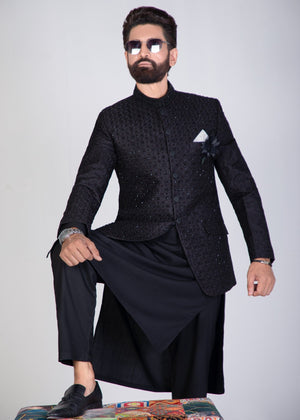 Yes the instyle MENS BLACK EMBROIDED PRINCE COAT YSP25