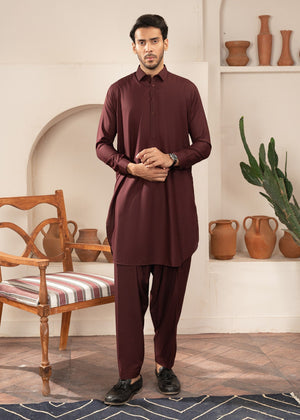 Buraq Maroon Collared