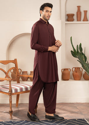 Buraq Maroon Collared