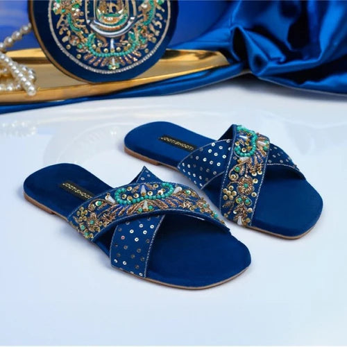 Feroza Slides (Blue) - JootiShooti