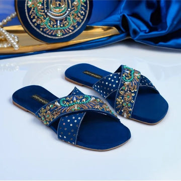 Feroza Slides (Blue) - JootiShooti