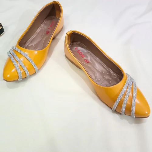 Yellow Pumps ST - Ikson Shoes