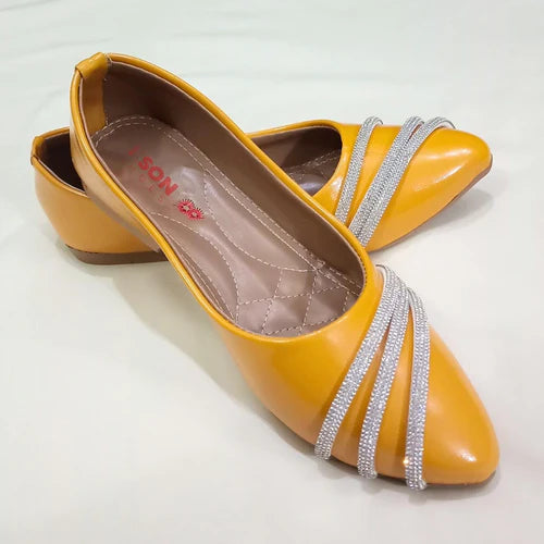 Yellow Pumps ST - Ikson Shoes