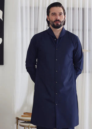 Haris Hassaan Shawl Collar Modren Cut Suit