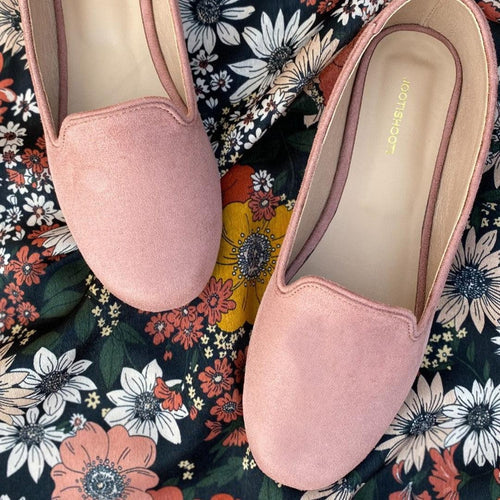 Tea Pink Loafers - JootiShooti