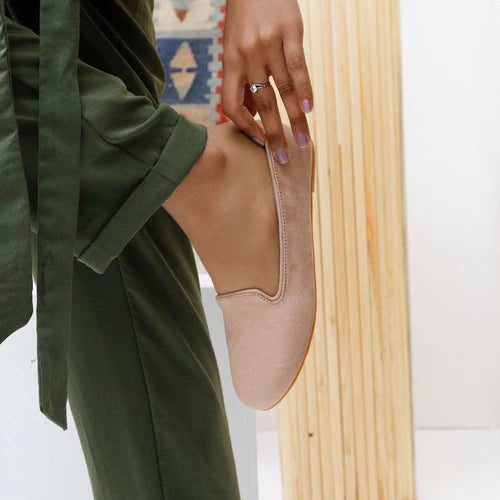 Cream Loafers - JootiShooti