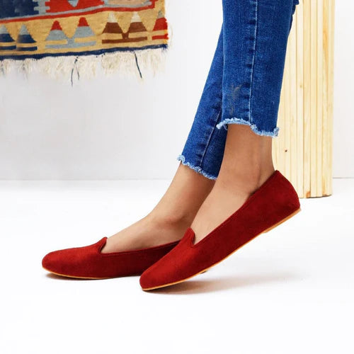 Ruby Red Loafers - JootiShooti
