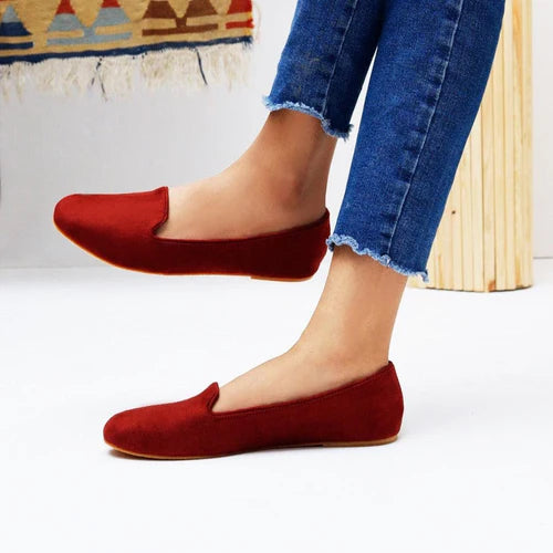 Ruby Red Loafers - JootiShooti