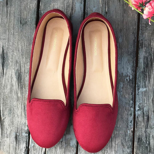 Ruby Red Loafers - JootiShooti