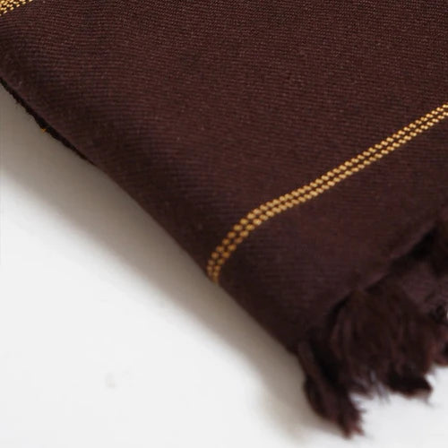 RS-02 (DARK BROWN) - Kafoor Fabrics