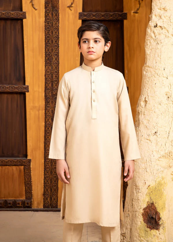 Ivory Skin Kurta Trouser - Shahjahan