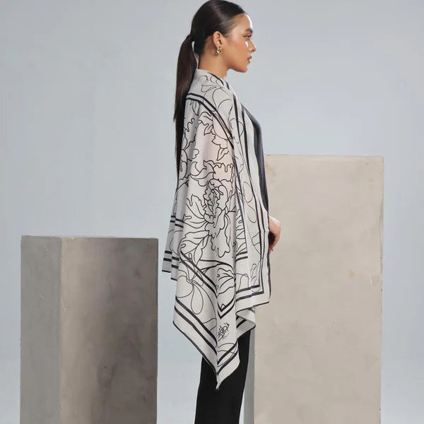 Floral Lawn Stole - Tng (The Next Generation)