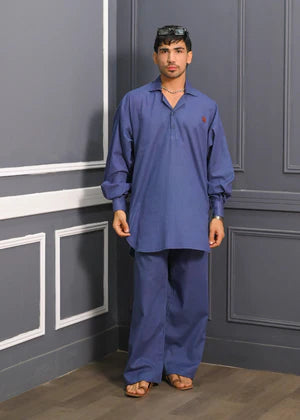 Number Three Clothing Azraq Oversized Kurta Trouser
