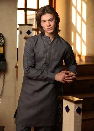 J Pardesi Grey Ombre