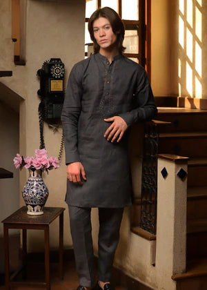 J Pardesi Grey Ombre