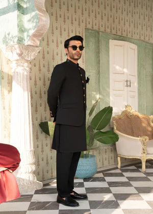 Black Prince Coat Men YSP09 - Yes the instyle