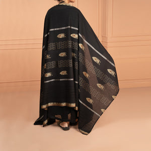 Jacquard lawn shawl SHJ-05