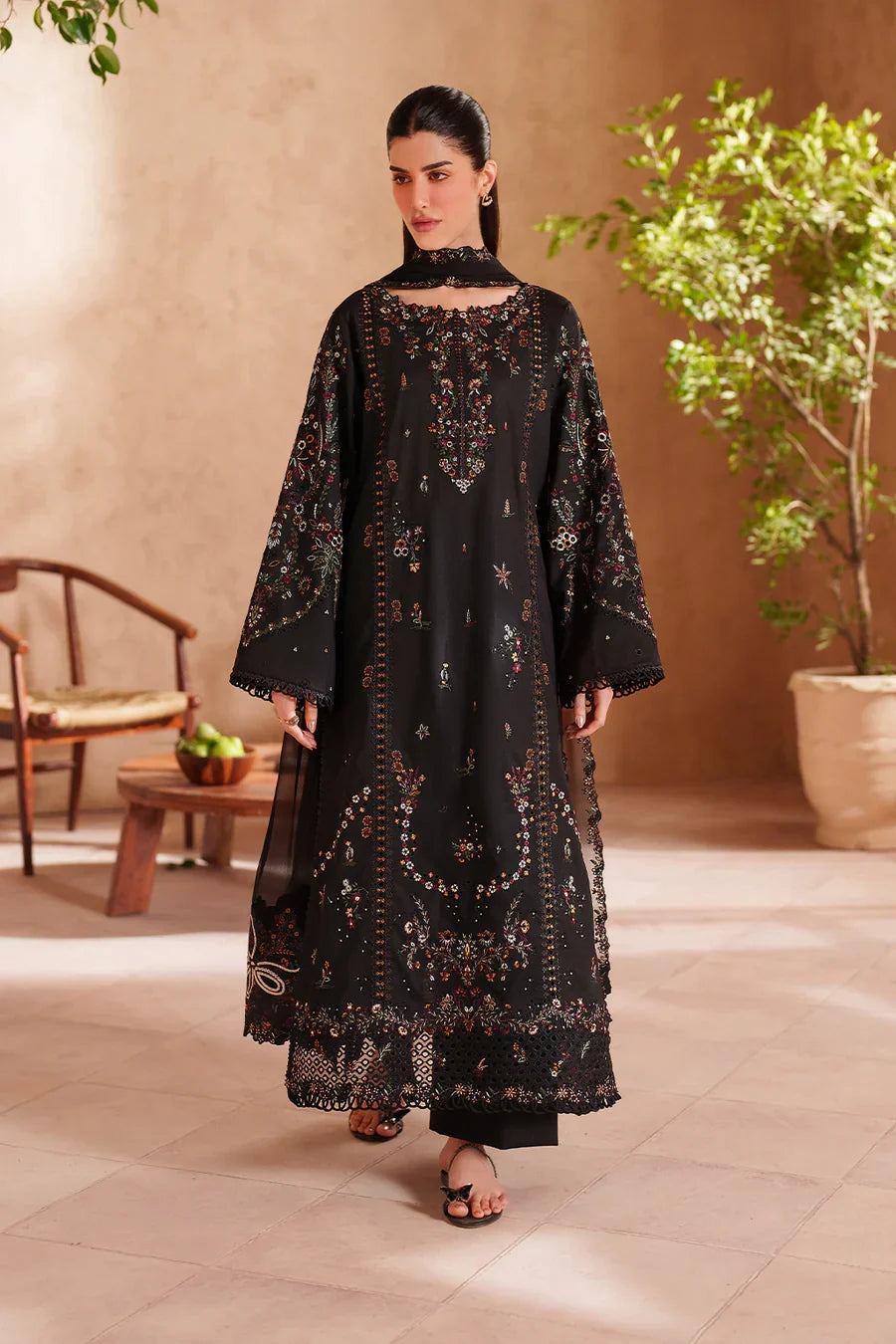 Iznik | Festive Lawn '26 | EL-11 Embroidered Lawn
