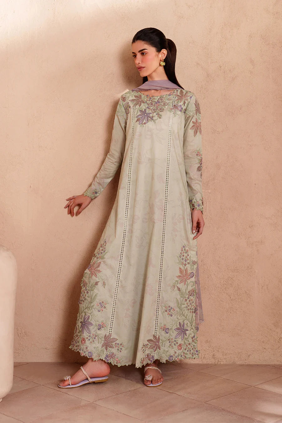 Iznik | Festive Lawn '26 | EL-09 Printed Lawn