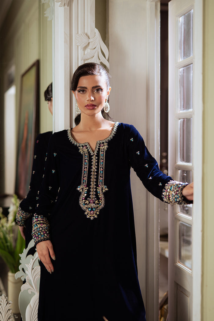 Saira Rizwan | Velvet Pret 25 | ZEHRA-SRVP25-01